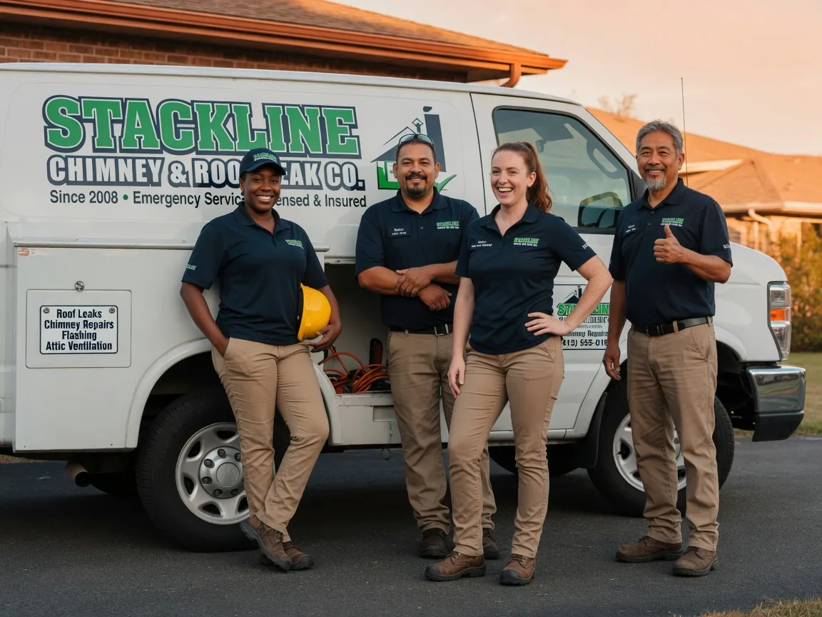Chimney flashing repair company in Riverside, TX